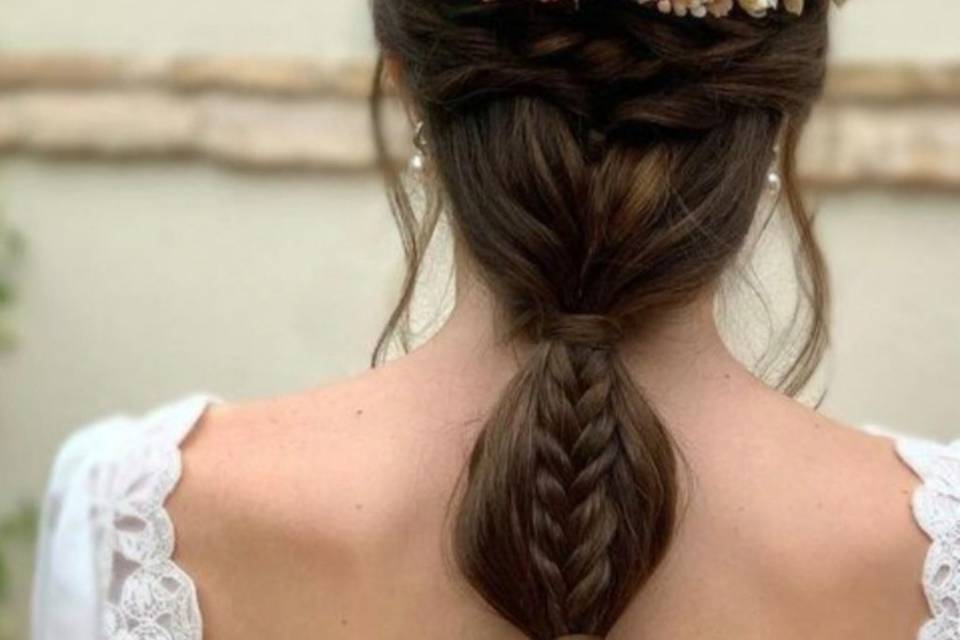 Trenza novia