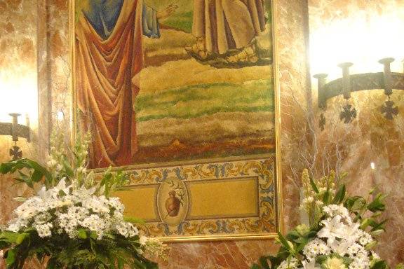 Decoración de la iglesia