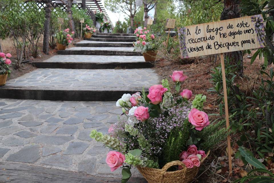 Los detalles de la ceremonia