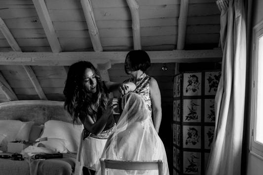 Novia, preparativos