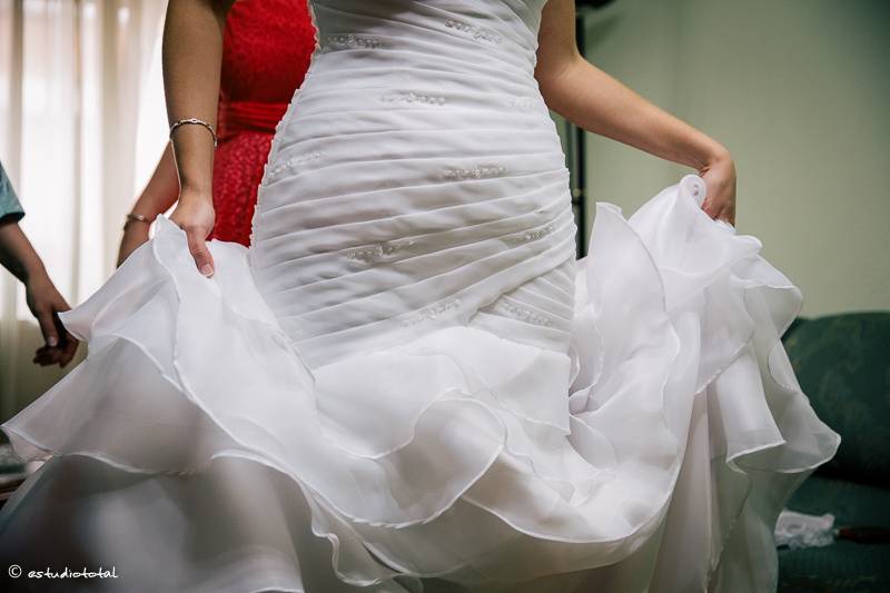 Novia, preparativos