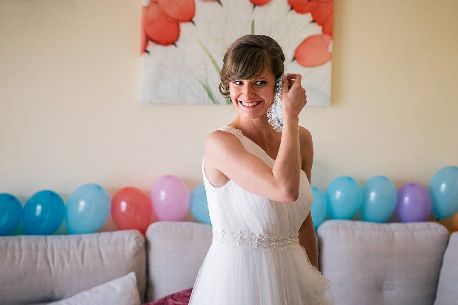 Novia, preparativos