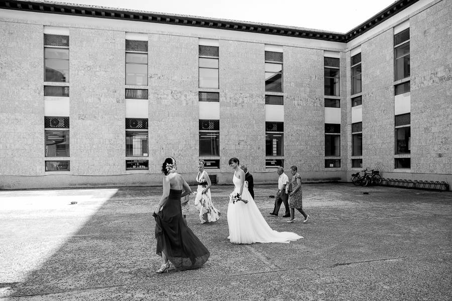 Novia, ceremonia