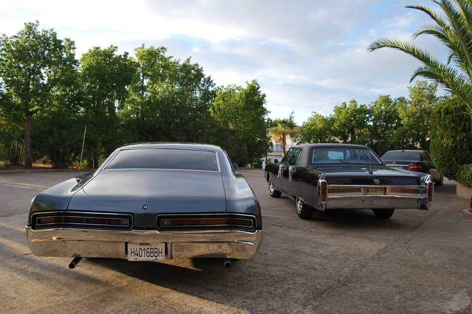 Cadillac y Buick trasera