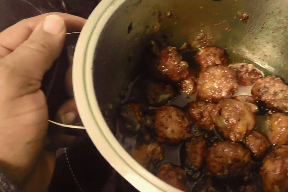 Albondigas en salsa..