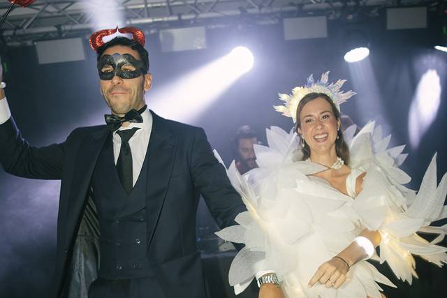 La novia entra en escena