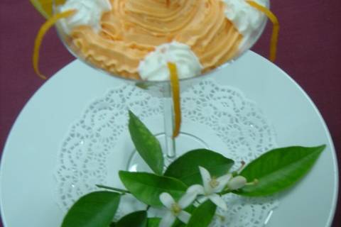 Mousse de naranjas