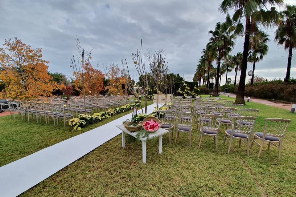 Ceremonias en el exterior