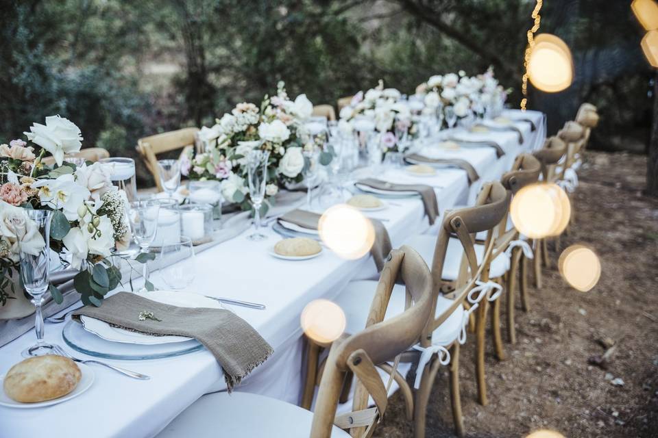 Boda en el bosque