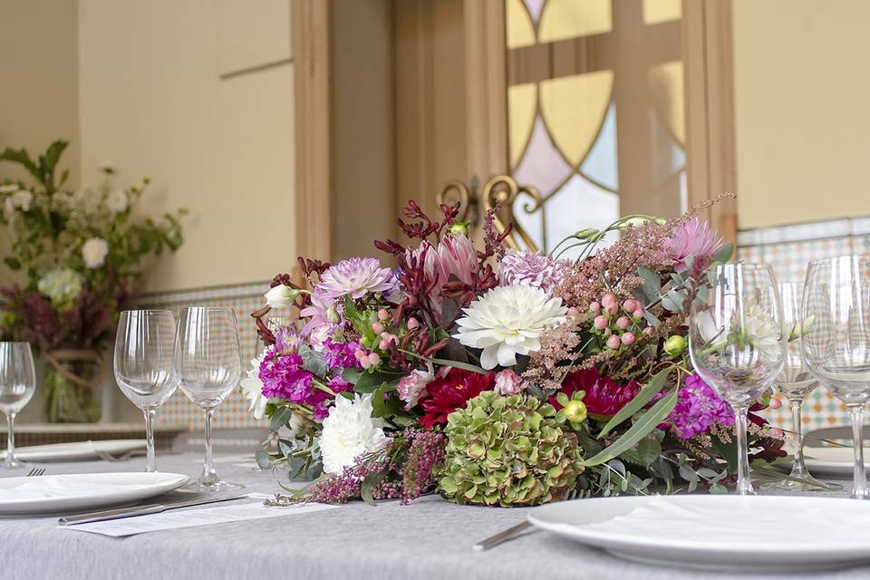 Bouquet bienvenida ceremonia