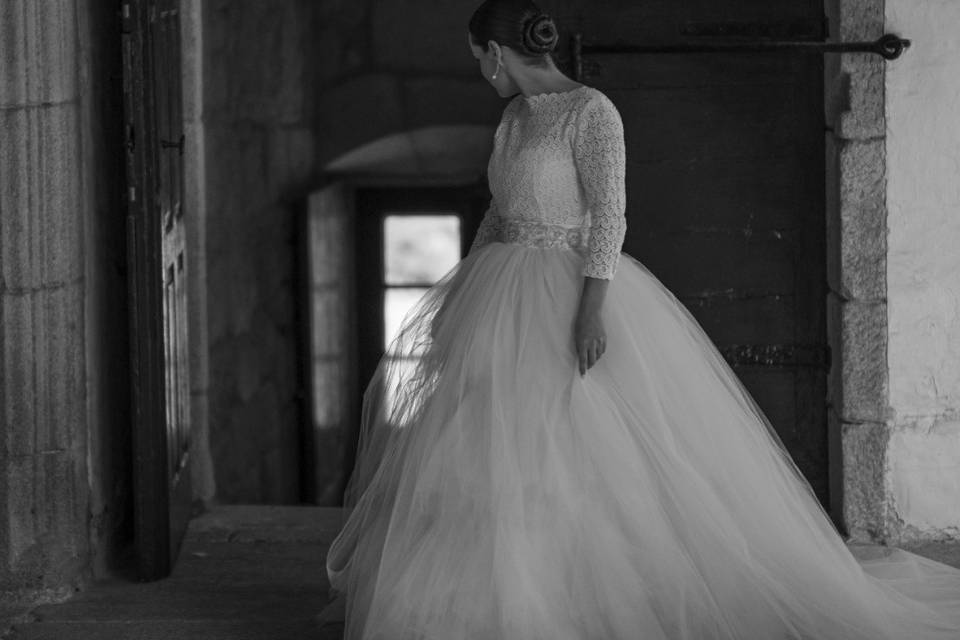 Vestido de tul
