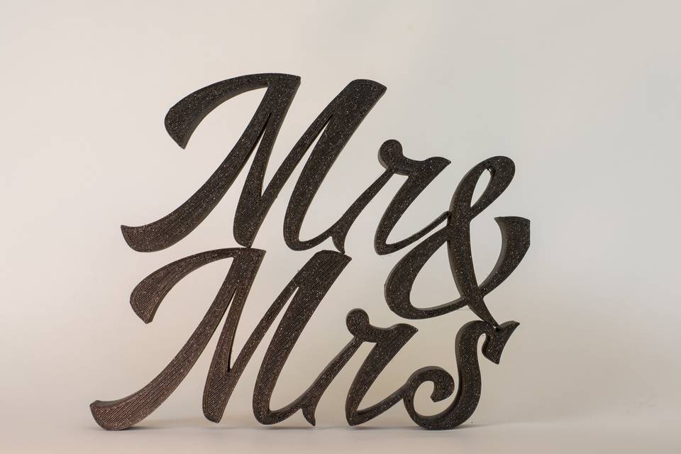 Letras Mr & Mrs
