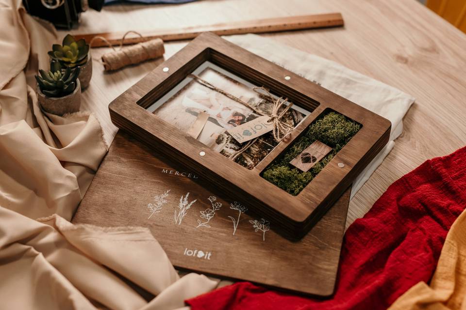 Caja de madera