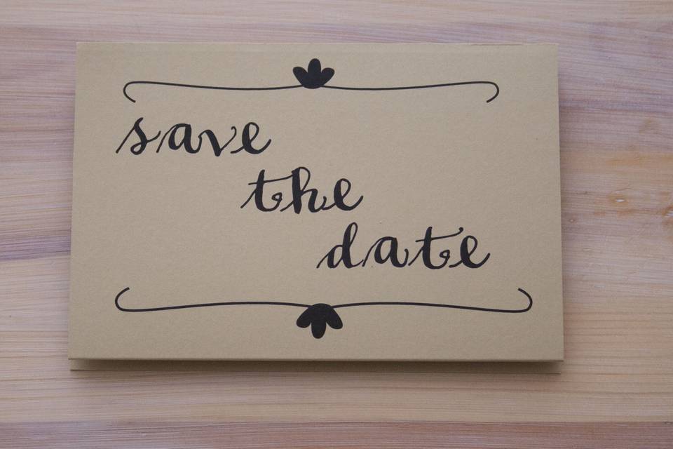 Invitación boda (tríptico)