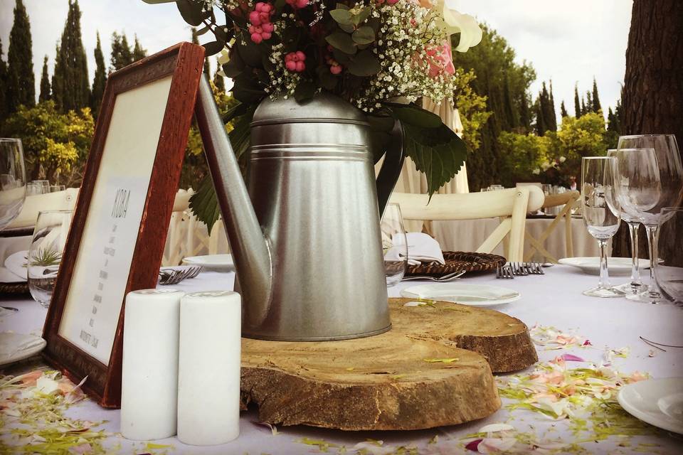 Mesa en el campo