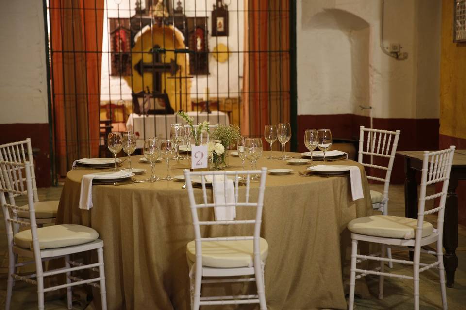 Banquete interior