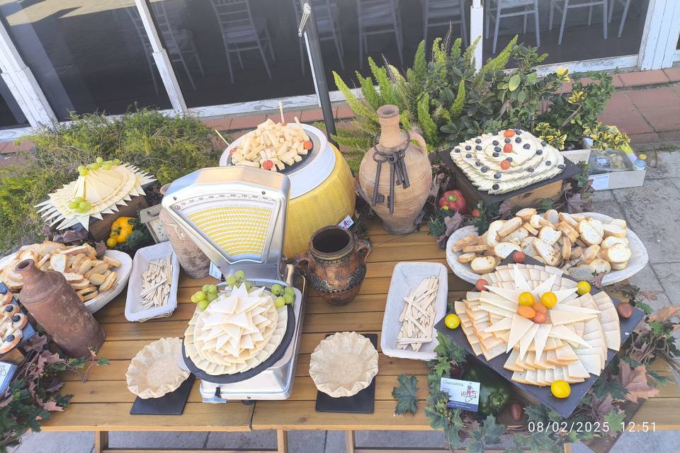 Buffet de quesos