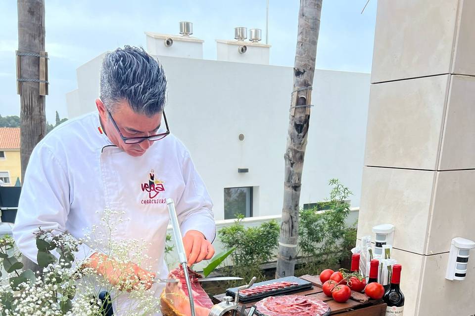 Mesa de jamon