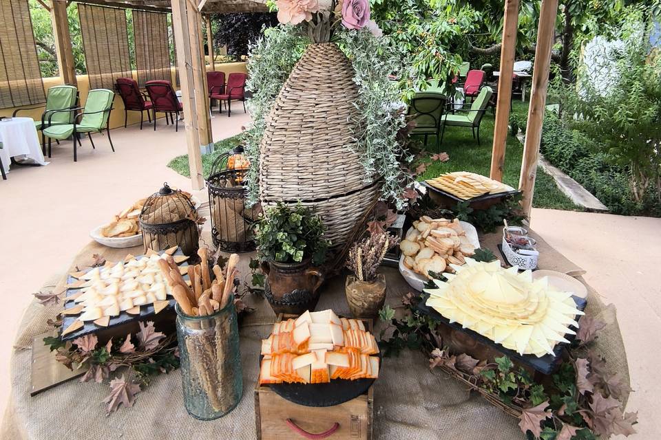 Buffet de quesos