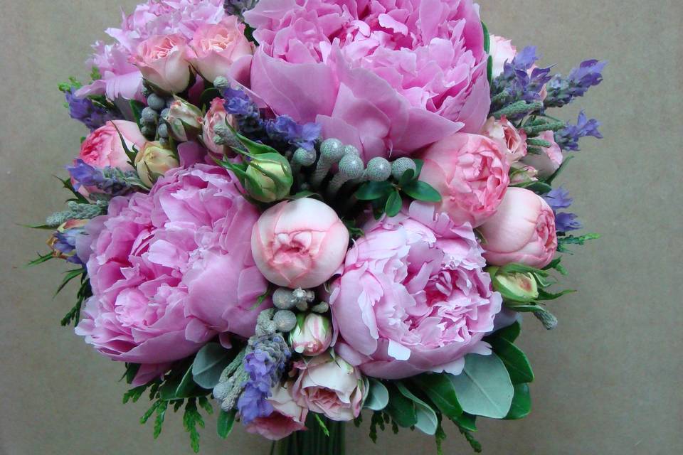 Bouquet de rosas David Austin