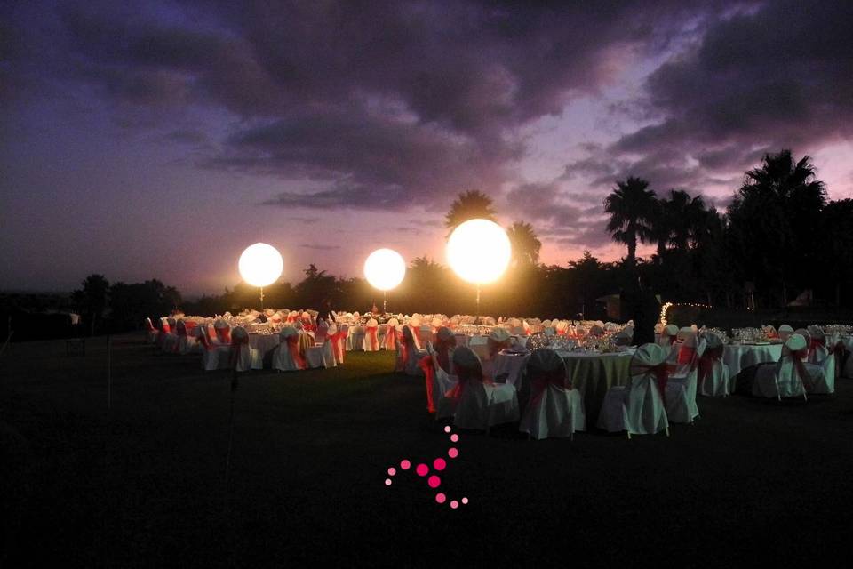 Globos de luz