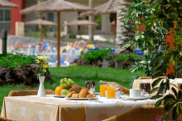 Terraza del hotel