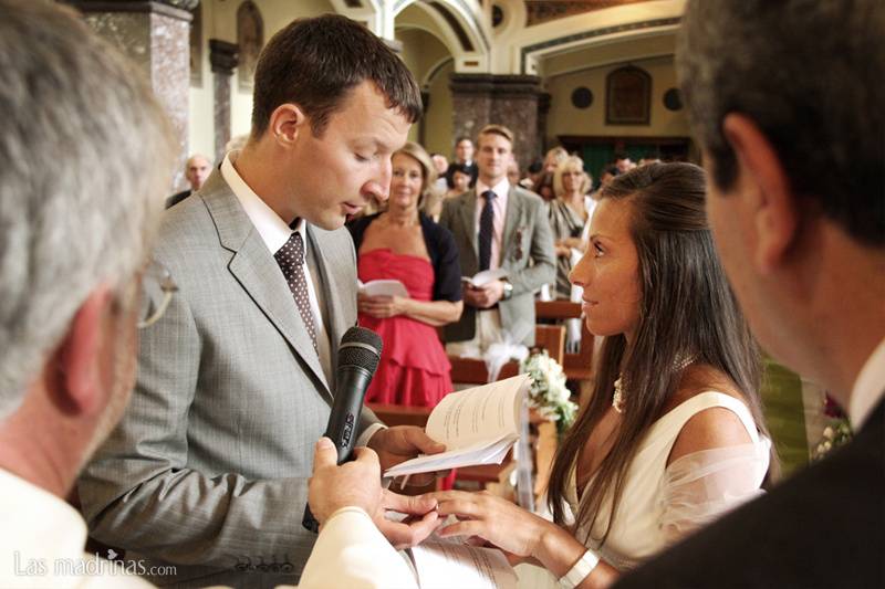 Votos matrimoniales ceremonia