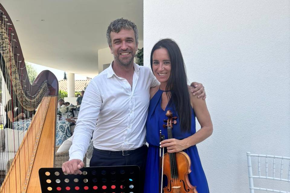 Dúo VEM - arpa y violín