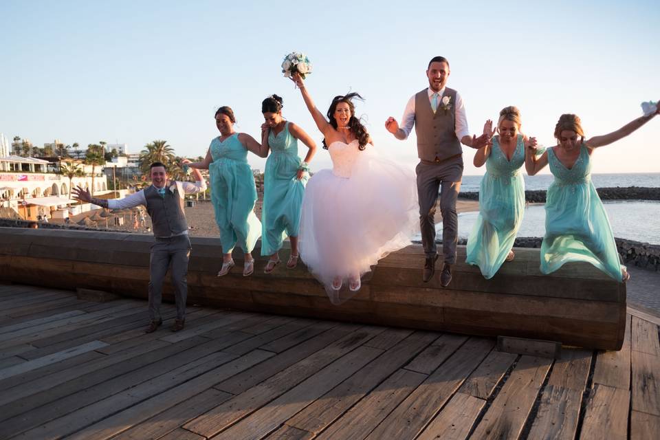 Fotografías de bodas creativas