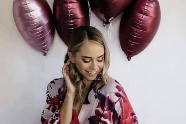 Sorpresa con globos