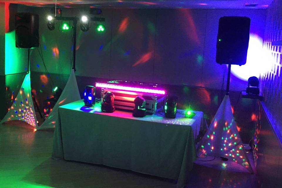 Set de Dj + Luz