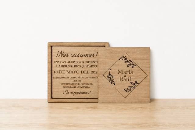 Invitación Boda Personalizada