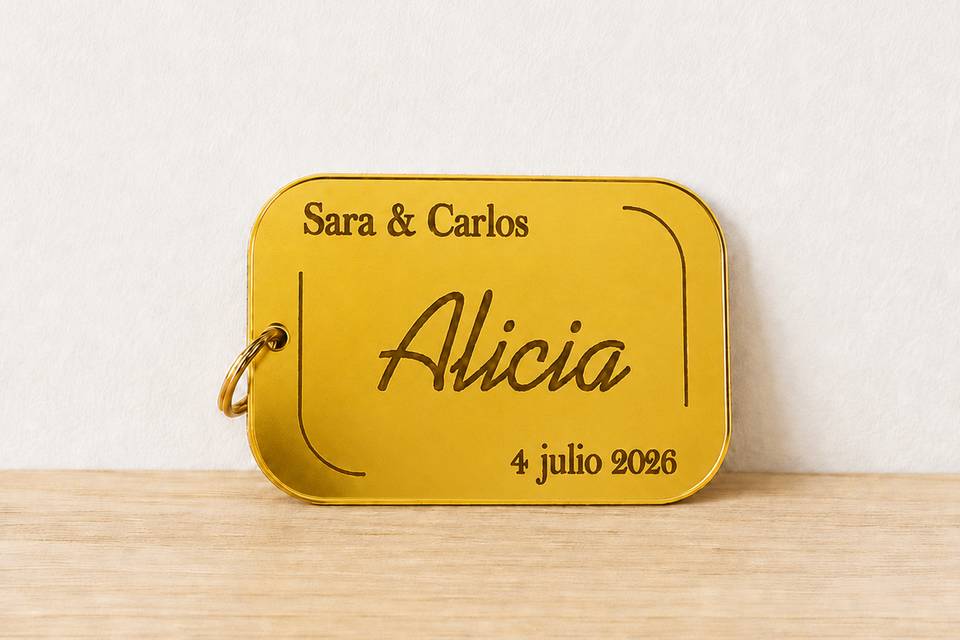 Detalle Llavero Personalizado