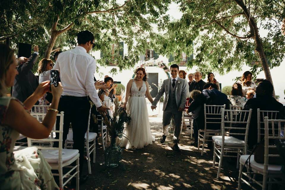 Boda en una masía