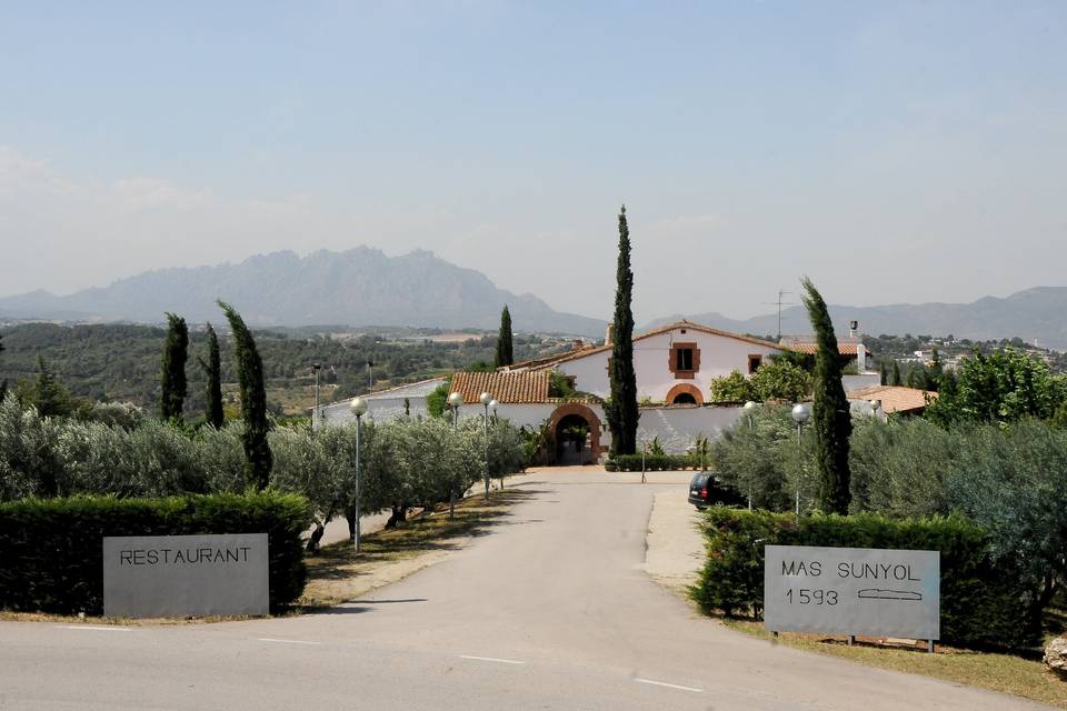 Entrada al restaurante