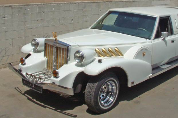 Lincoln Excalibur Limousine blanca