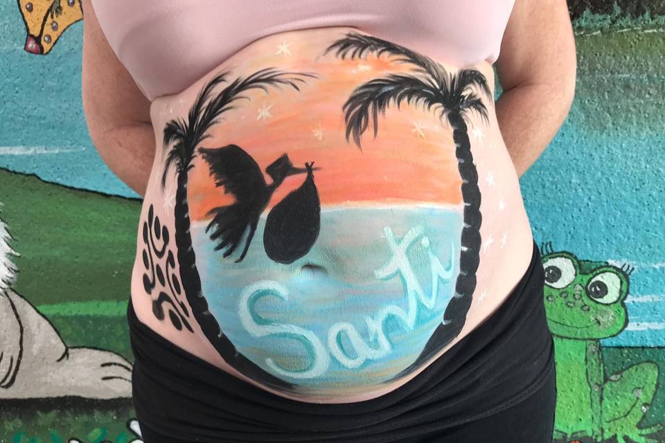 Belly painting