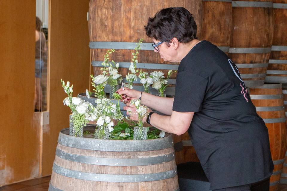 preparacion floral