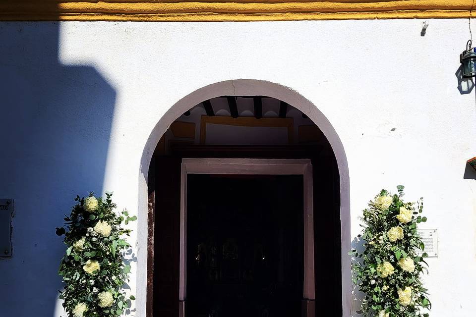 Columnas en Iglesia