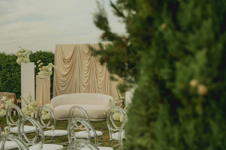 La ceremonia de Andrea y David