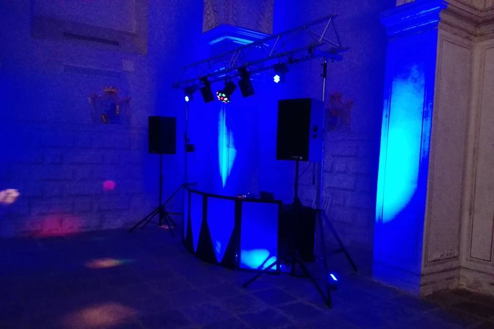 Sonido, luces y audiovisuales