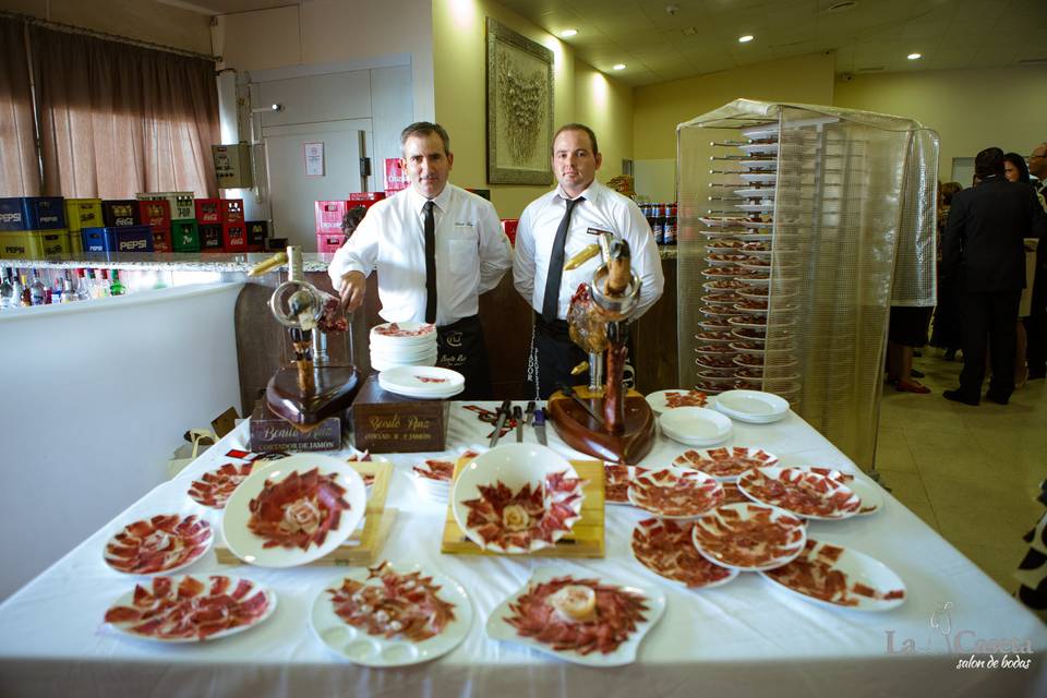 Boda cortador de jamon