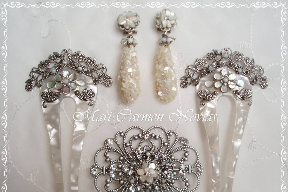 Pendientes Elegance y conjunto