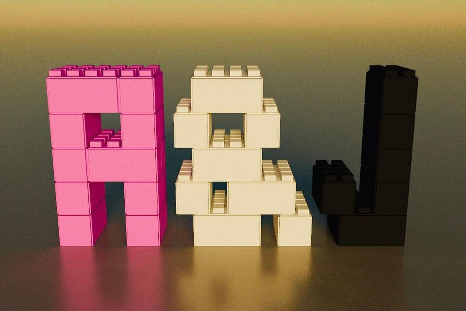 Letras de lego