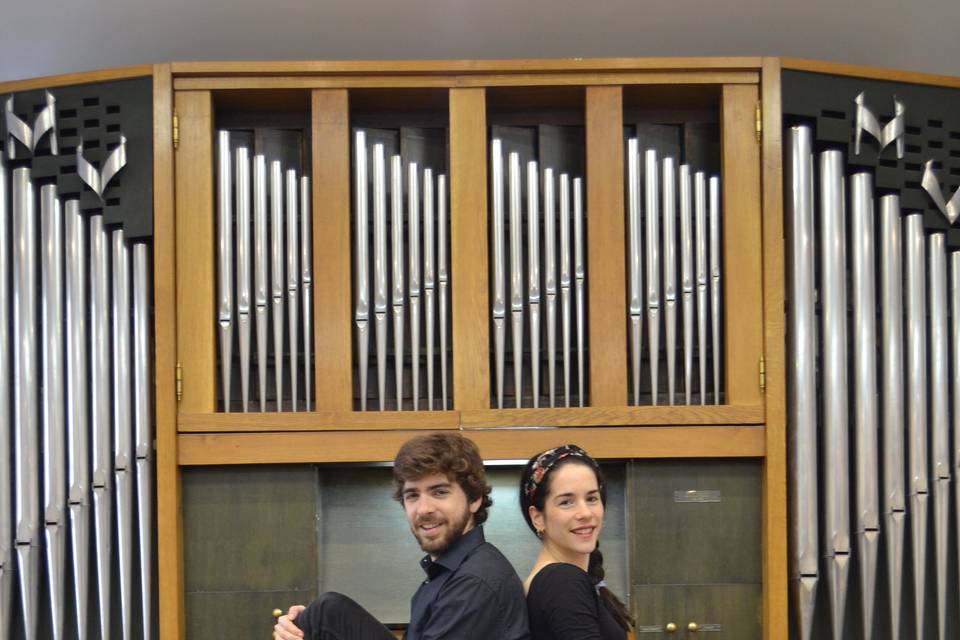 Organista y soprano