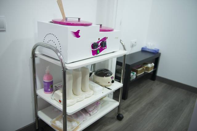 La cabina de estética