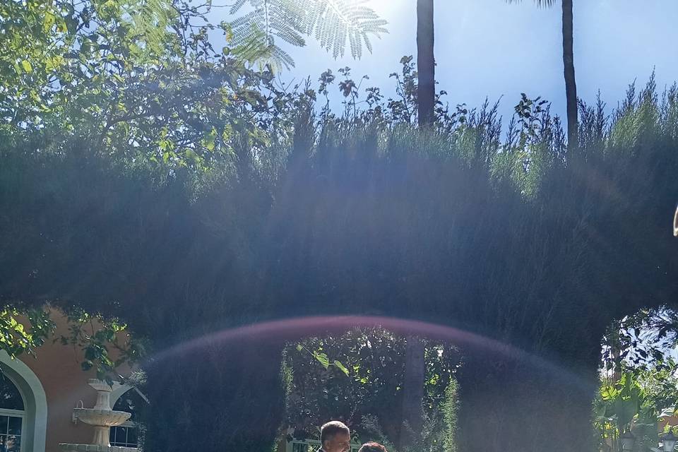 Foto jardín