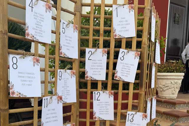 Seating plan