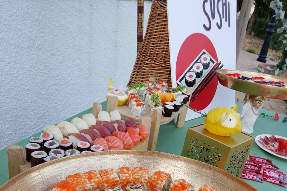Córner de sushi