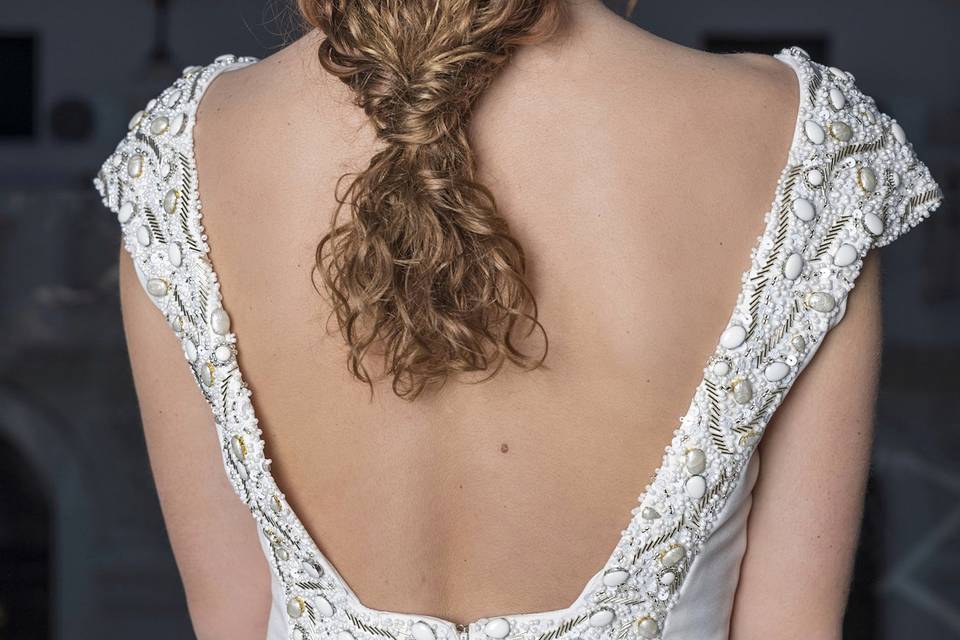 Trenza de novia